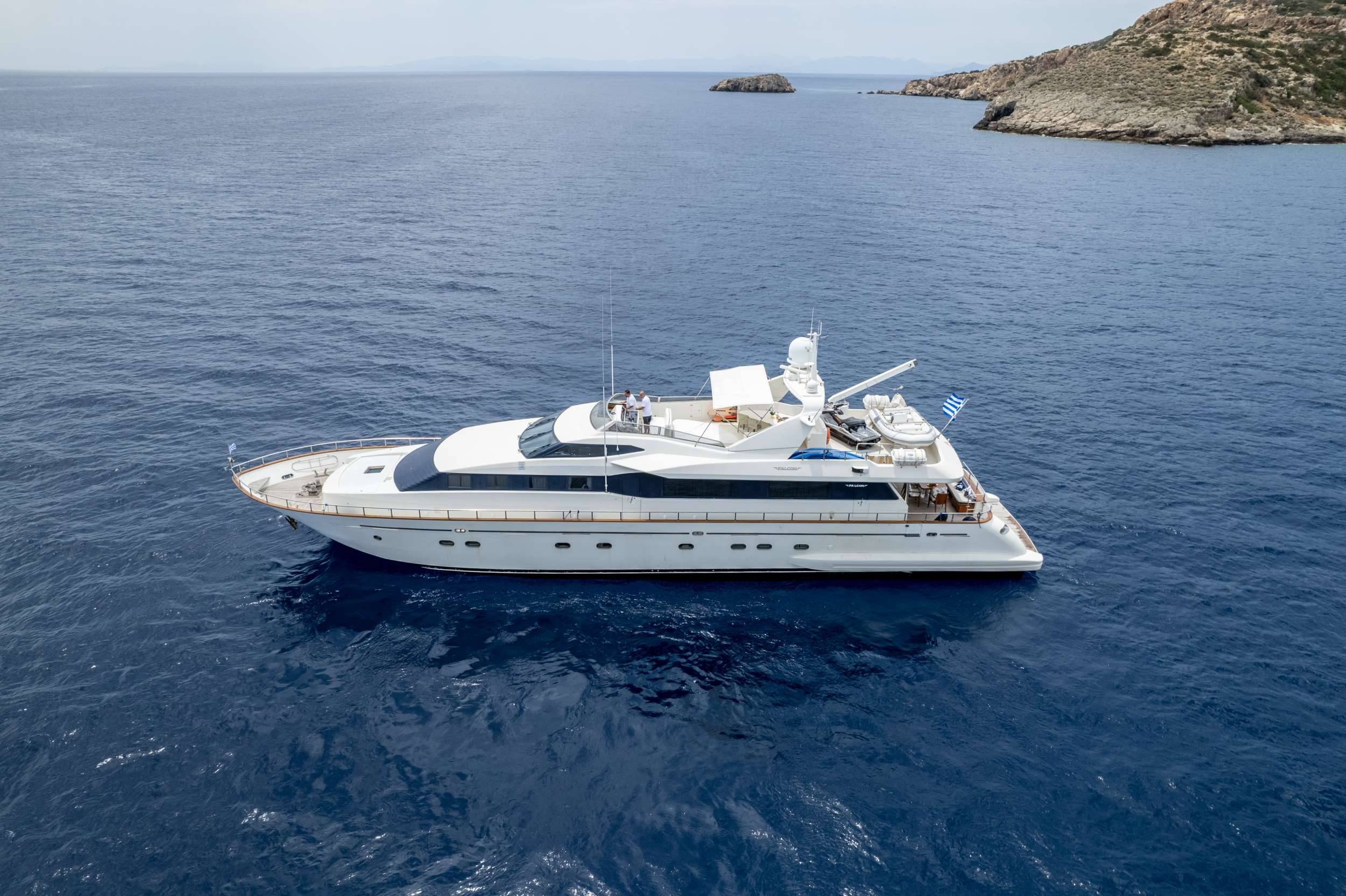 Falcon Luxury Yacht Charter in Greece